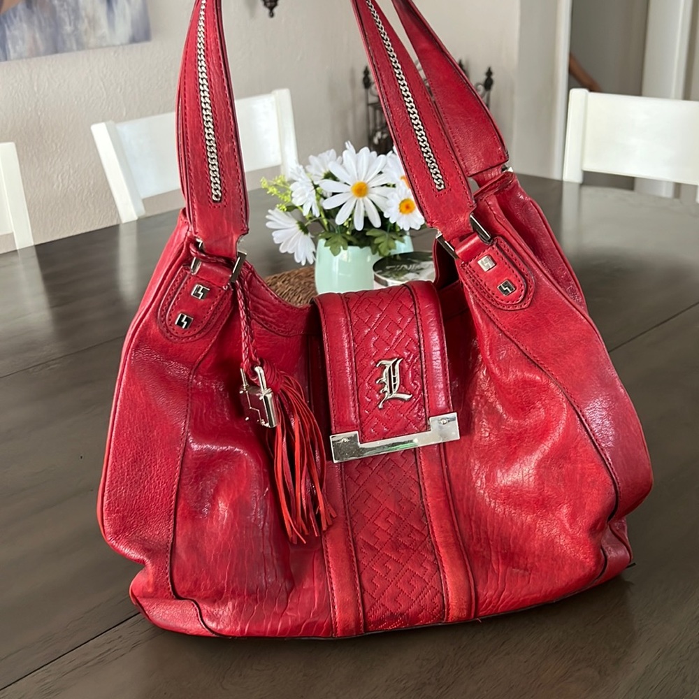 Rare!!! red Gwen Stefani lamb bag